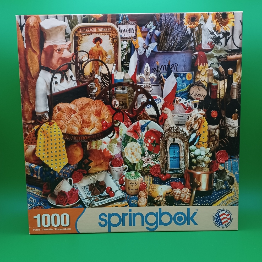 Springbok Vive La France Puzzle Complete